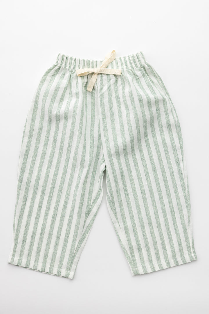 Linen Stripe Pants