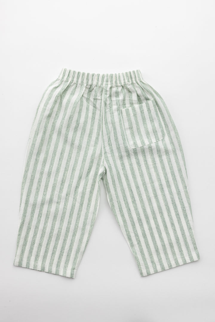 Linen Stripe Pants