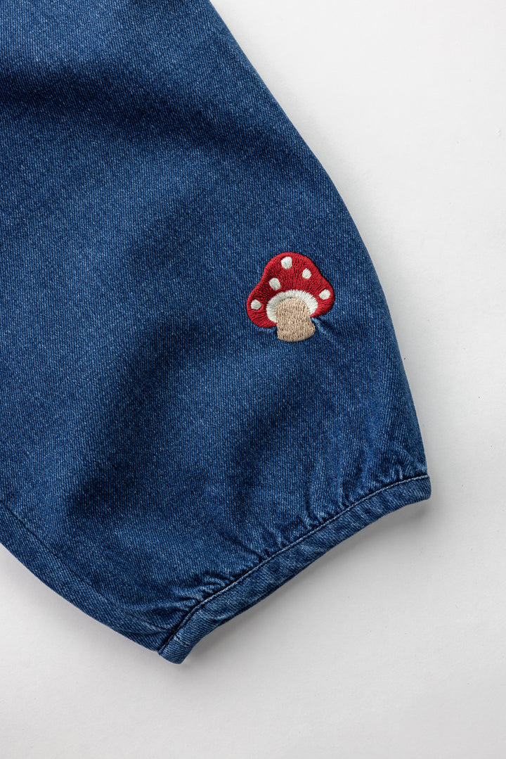 Mushroom Denim Pants