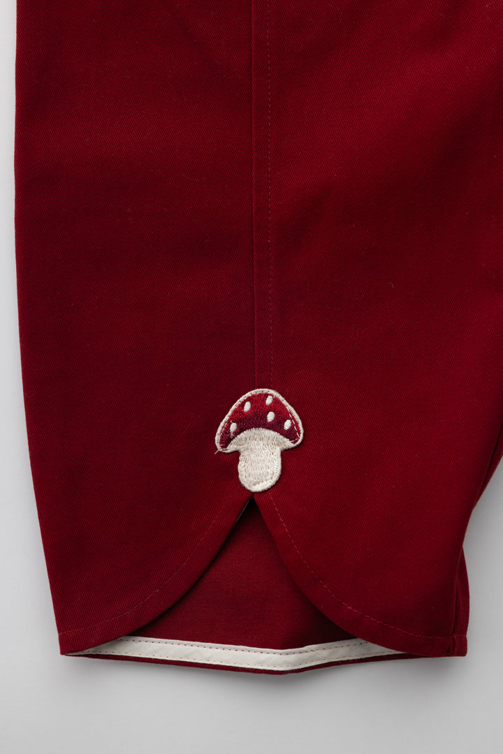 Velvet Cutout Pants