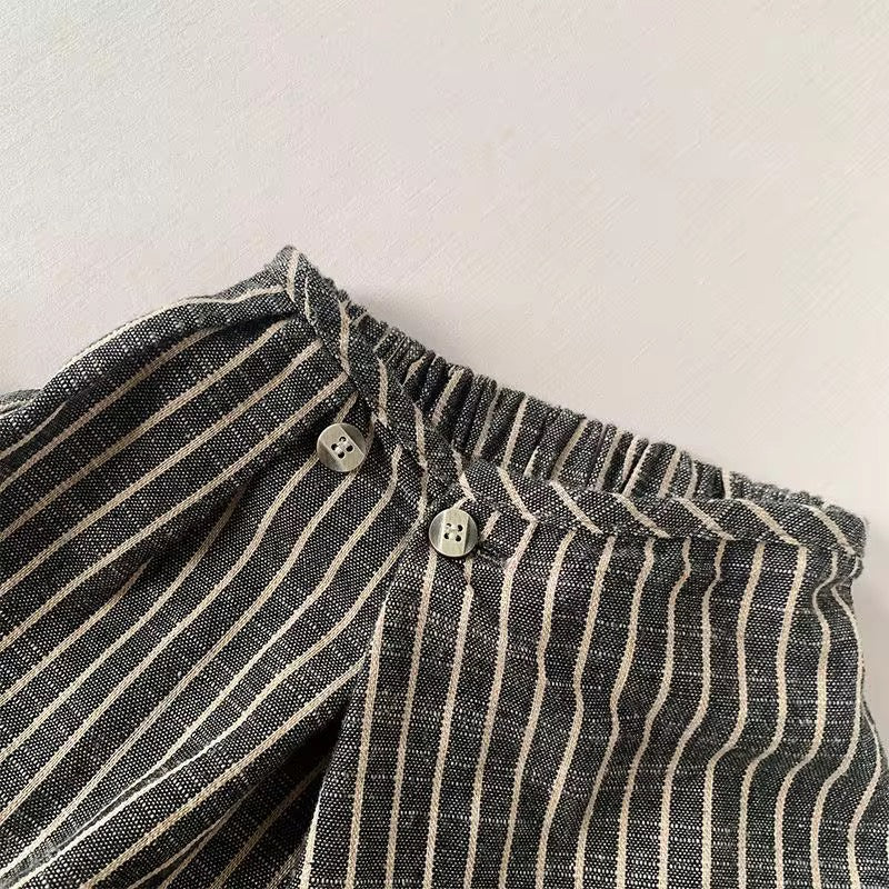 Linen Stripe Pants