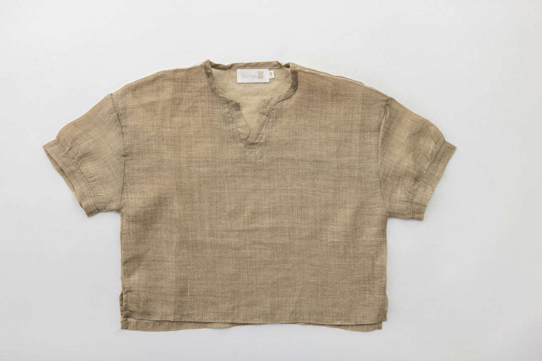 Ramie Short Sleeve T-shirt