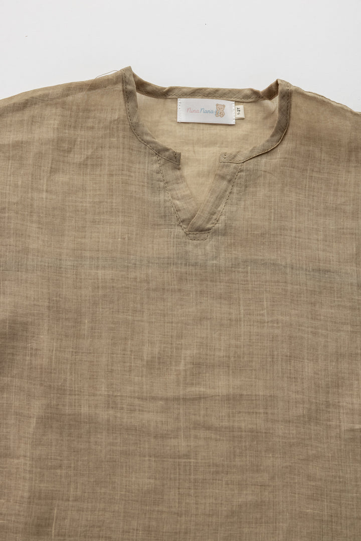 Ramie Short Sleeve T-shirt
