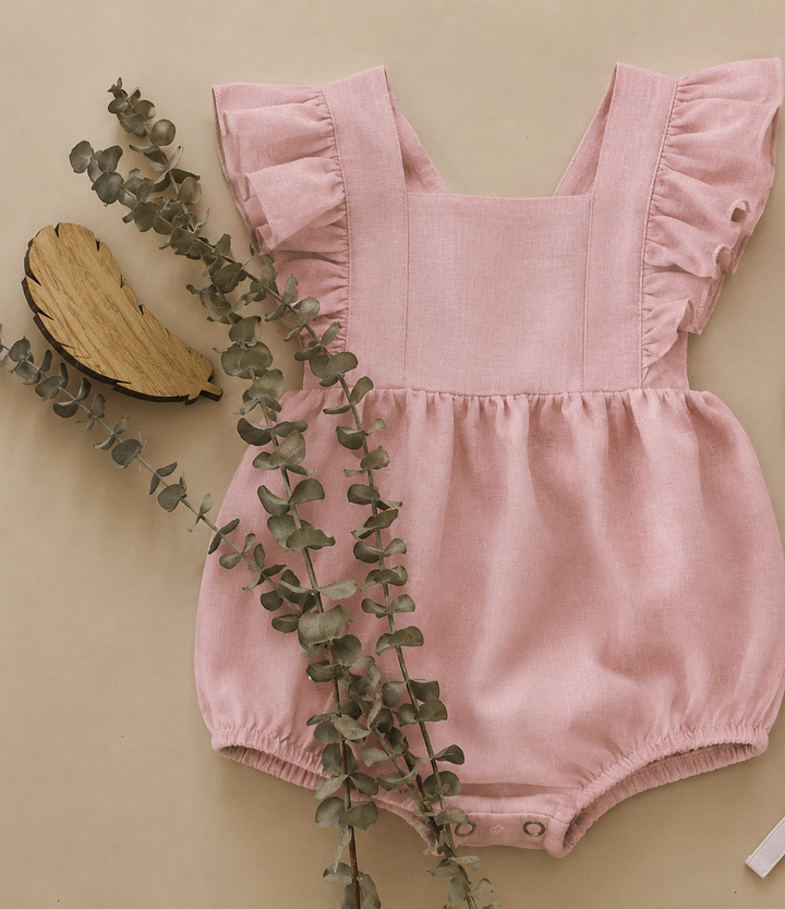 Cross Back Romper