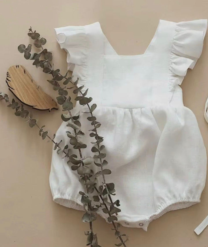 Cross Back Romper