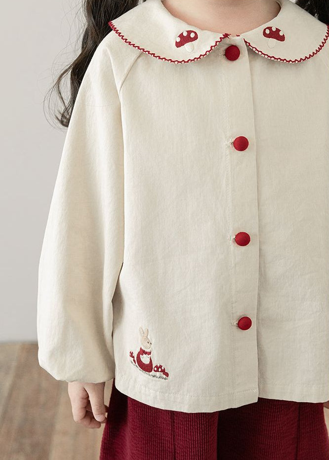 Mushroom Collar Shirt